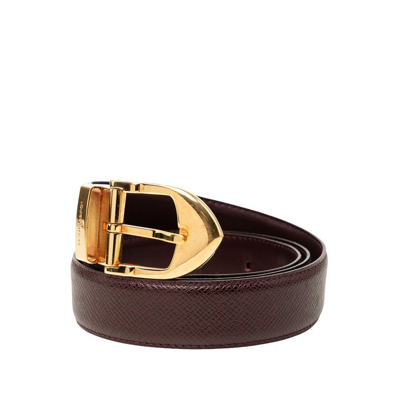 Louis Vuitton Taiga Ceinture 110 44 Acajou Leather 1- Belt — view 2
