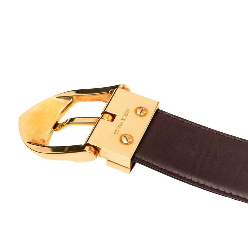 Louis Vuitton Taiga Ceinture 110 44 Acajou Leather 1- Belt — view 5