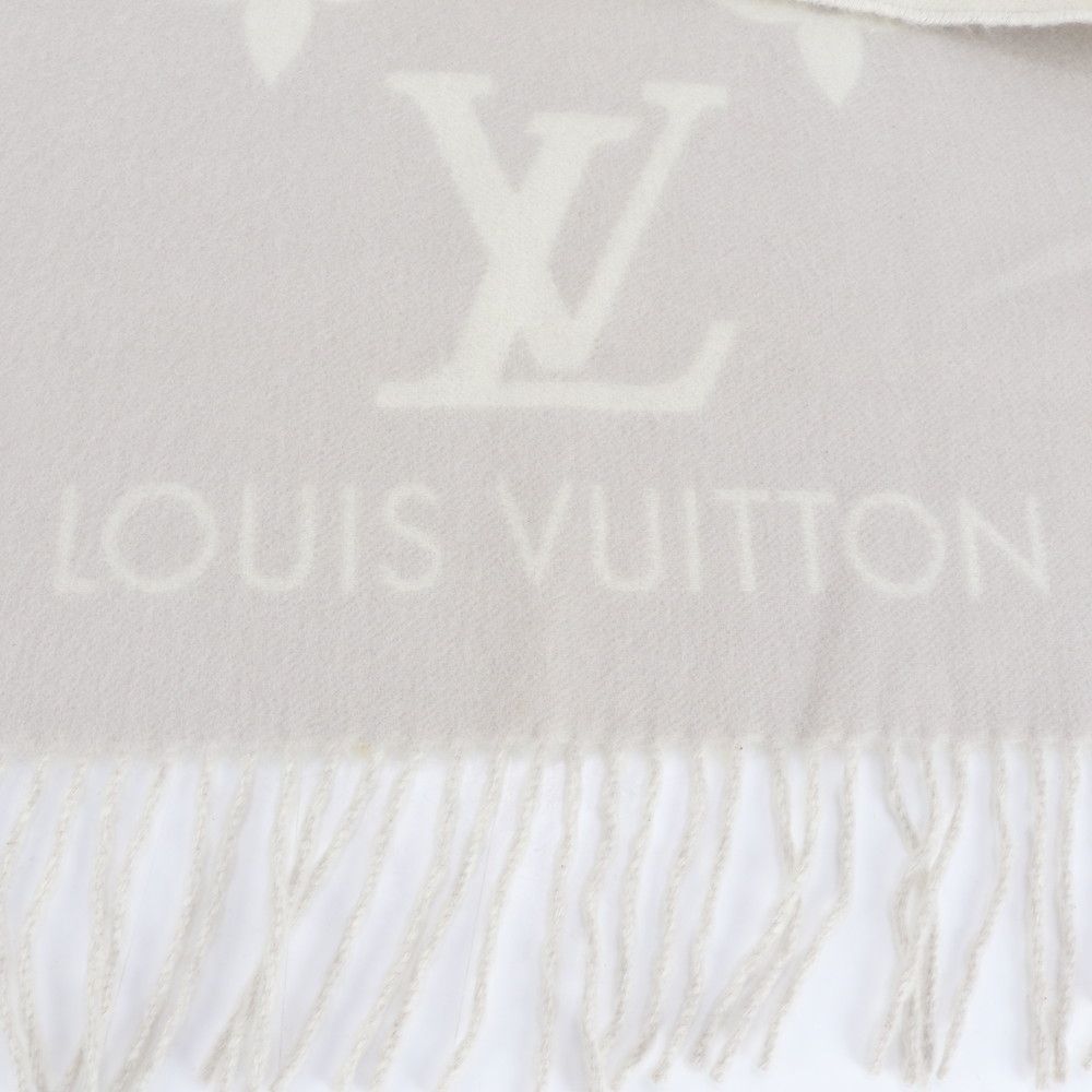 Louis Vuitton Reykjavik Scarf Cashmere 100% Gray — view 5