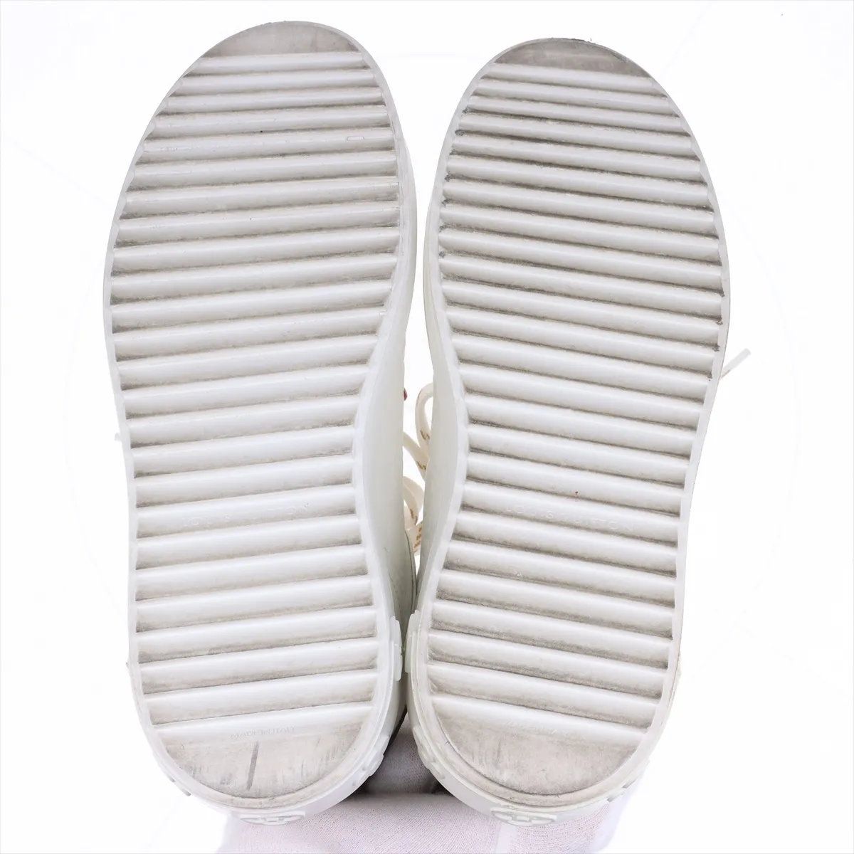 Louis Vuitton Time Out Line 36.5 Leather Sneakers Low Cut Shoes — view 8