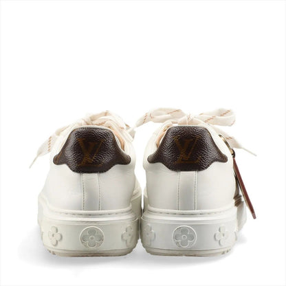 Louis Vuitton Time Out Line 36.5 Leather Sneakers Low Cut Shoes — view 6