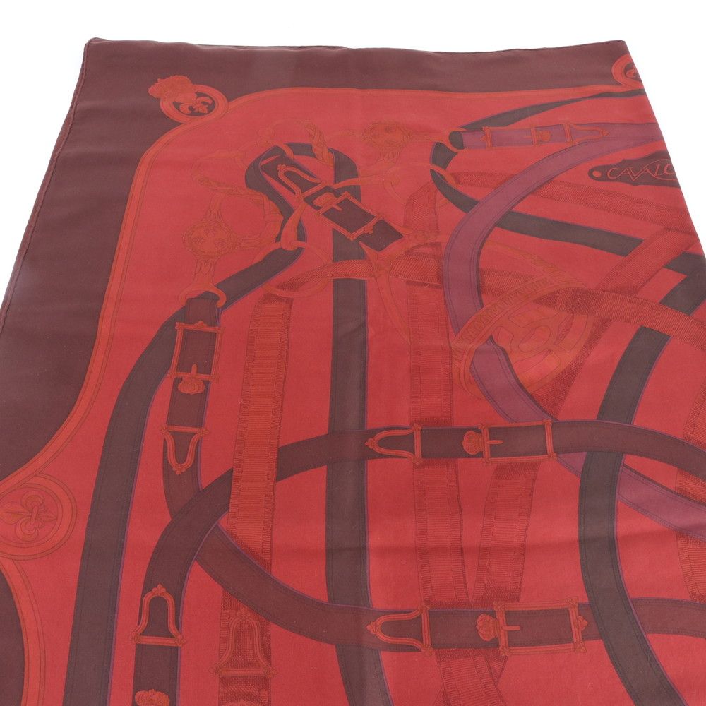 Hermes Tagged Carre Jean 140 Cavalcadour Scarf Large — view 4