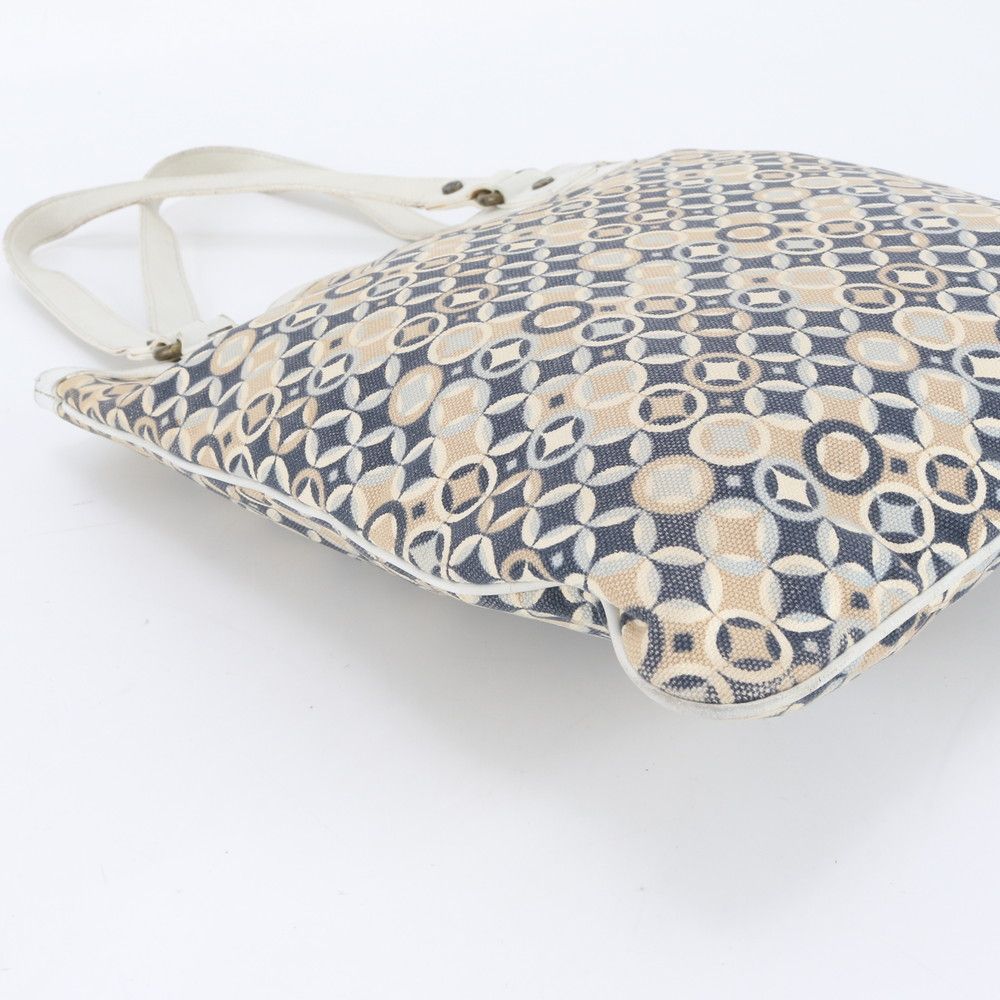 Celine Leather All Over Pattern Tote Shoulder Hand — view 6