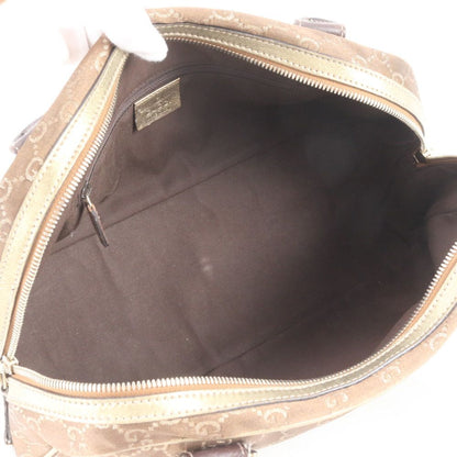 Gucci GG Nylon Princi Leather Shoulder Bag Tote Hand — view 7
