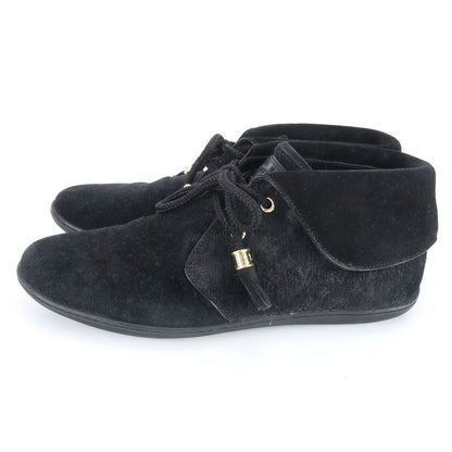 Louis Vuitton Monogram 36.5 Sneakers Lace Up Shoes Black — view 5