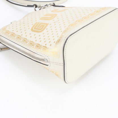Gucci Sega Collaboration Guccy Print Leather Shoulder Bag Crossbody — view 4