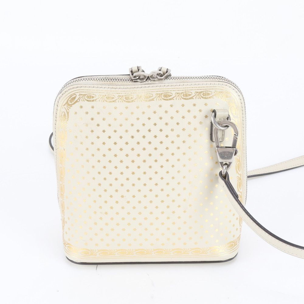 Gucci Sega Collaboration Guccy Print Leather Shoulder Bag Crossbody — view 3