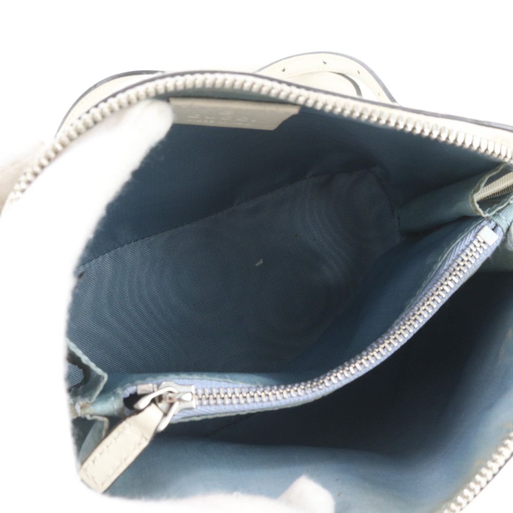 Gucci Sega Collaboration Guccy Print Leather Shoulder Bag Crossbody — view 7
