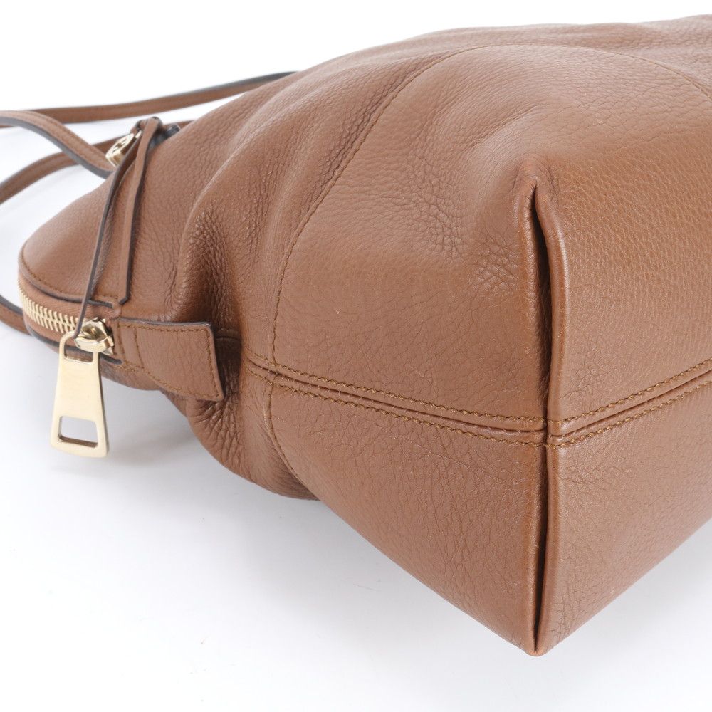 Gucci Bree Leather Tote Shoulder Hand Brown — view 6