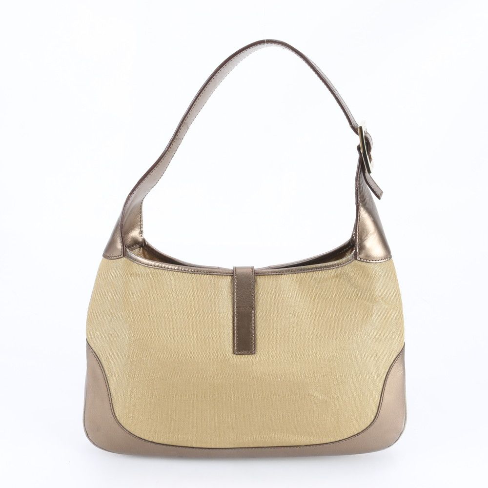Gucci Jackie 001 Leather Shoulder Bag Hand — view 3