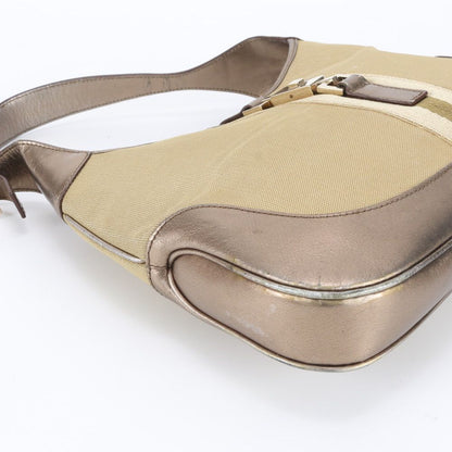 Gucci Jackie 001 Leather Shoulder Bag Hand — view 6