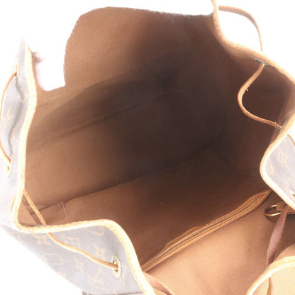 Louis Vuitton Monogram Montsouris GM Leather Backpack — view 7