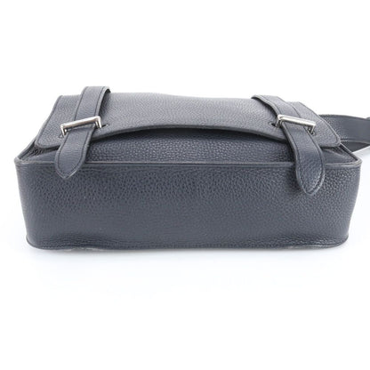 Hermes Steve Caporal 27 Taurillon Clemence Leather Shoulder Bag Crossbody — view 4