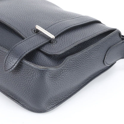 Hermes Steve Caporal 27 Taurillon Clemence Leather Shoulder Bag Crossbody — view 3