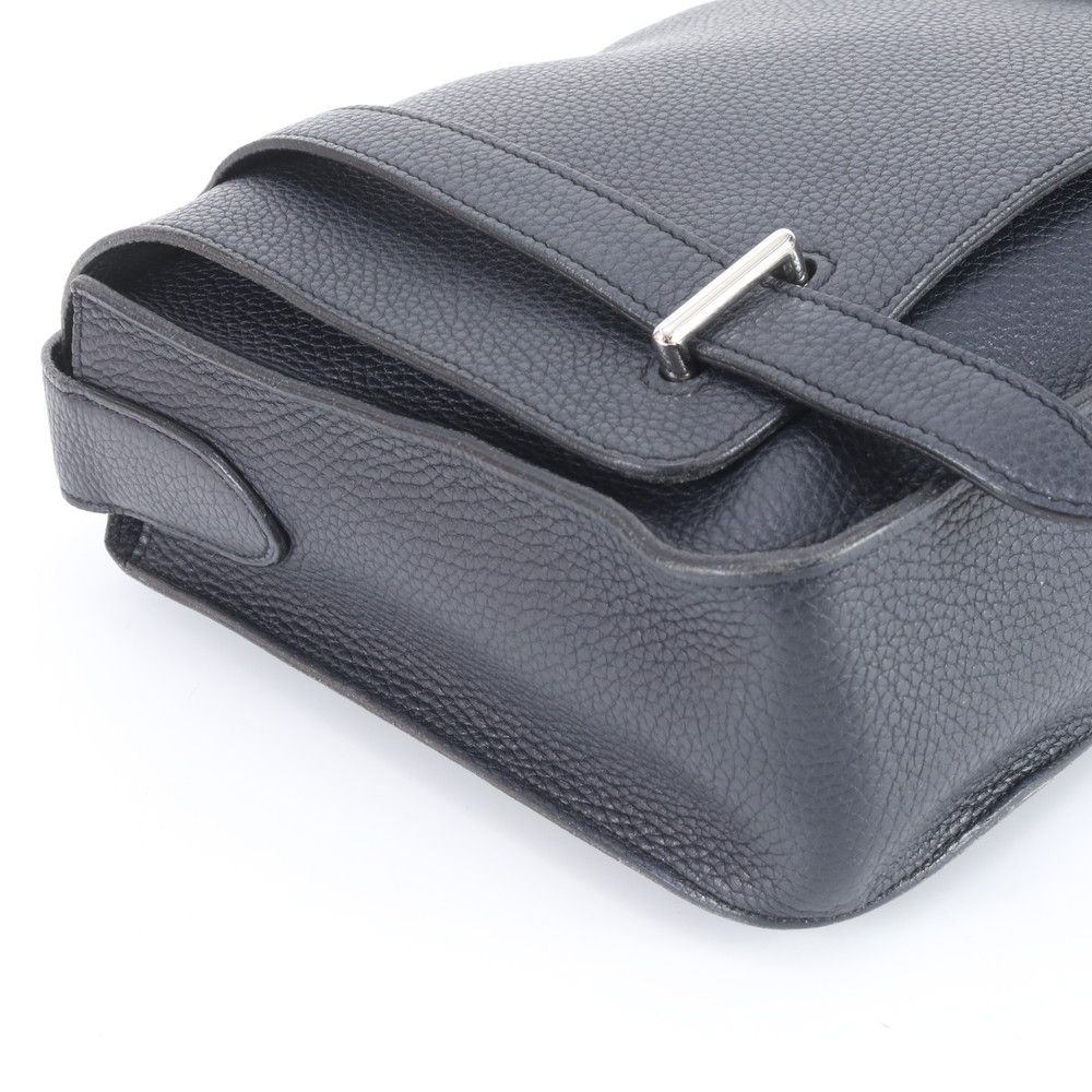 Hermes Steve Caporal 27 Taurillon Clemence Leather Shoulder Bag Crossbody — view 5