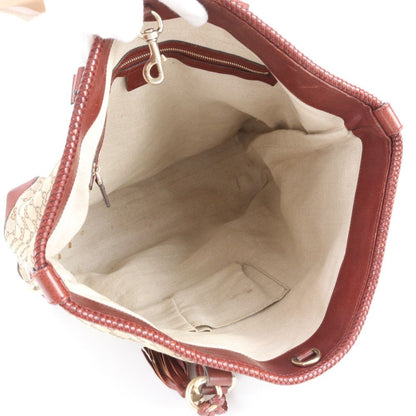 Gucci GG Canvas Marrakech Leather Tote Shoulder Hand — view 7