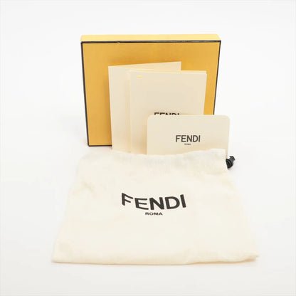 Fendi Zucca Roma Leather Coin Purse Compact — view 5