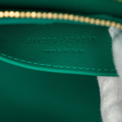 Saint Laurent Line Cabas Classic Tote Green Leather — view 6