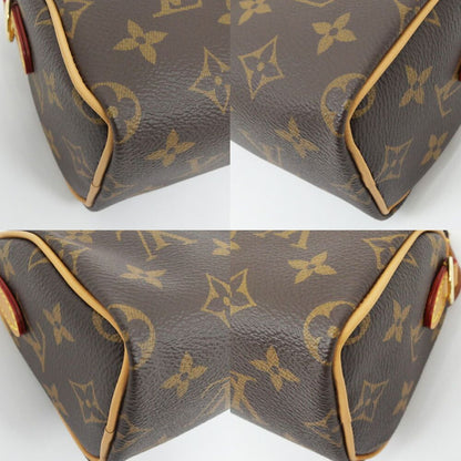 Louis Vuitton Monogram Nano Speedy Shoulder Hand 2-Way Brown — view 4
