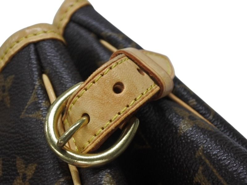 Louis Vuitton Patignol Handbag Monogram Canvas Brown — view 6