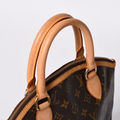 Louis Vuitton Monogram Lockit Handbag Vachetta Leather — view 4