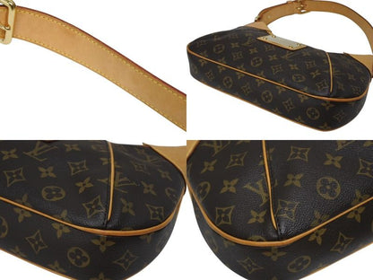 Louis Vuitton Monogram Thames PM Handbag Brown Gold — view 6