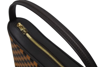 Louis Vuitton Damier Sauvage Tiger Handbag Calf Hair Leather Brown Gold — view 5