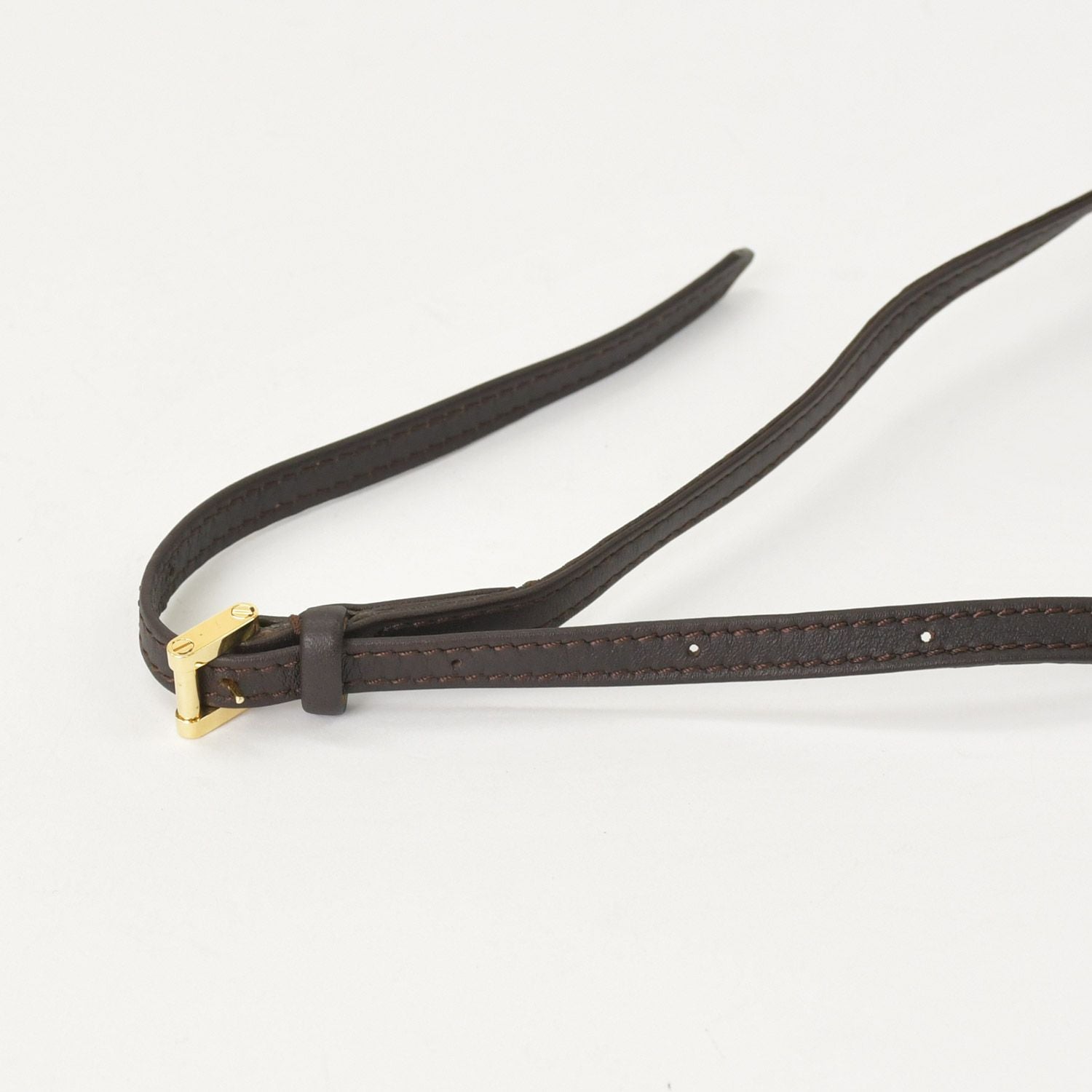 Louis Vuitton Damier Sauvage Gazelle Cross Calf Hair Brown Crossbody — view 8