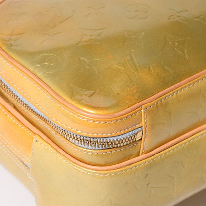 Louis Vuitton Murray Marley Backpack Monogram Vernis Yellow Brown — view 6