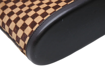 Louis Vuitton Damier Sauvage Impala Handbag Calf Hair Leather Gold — view 8