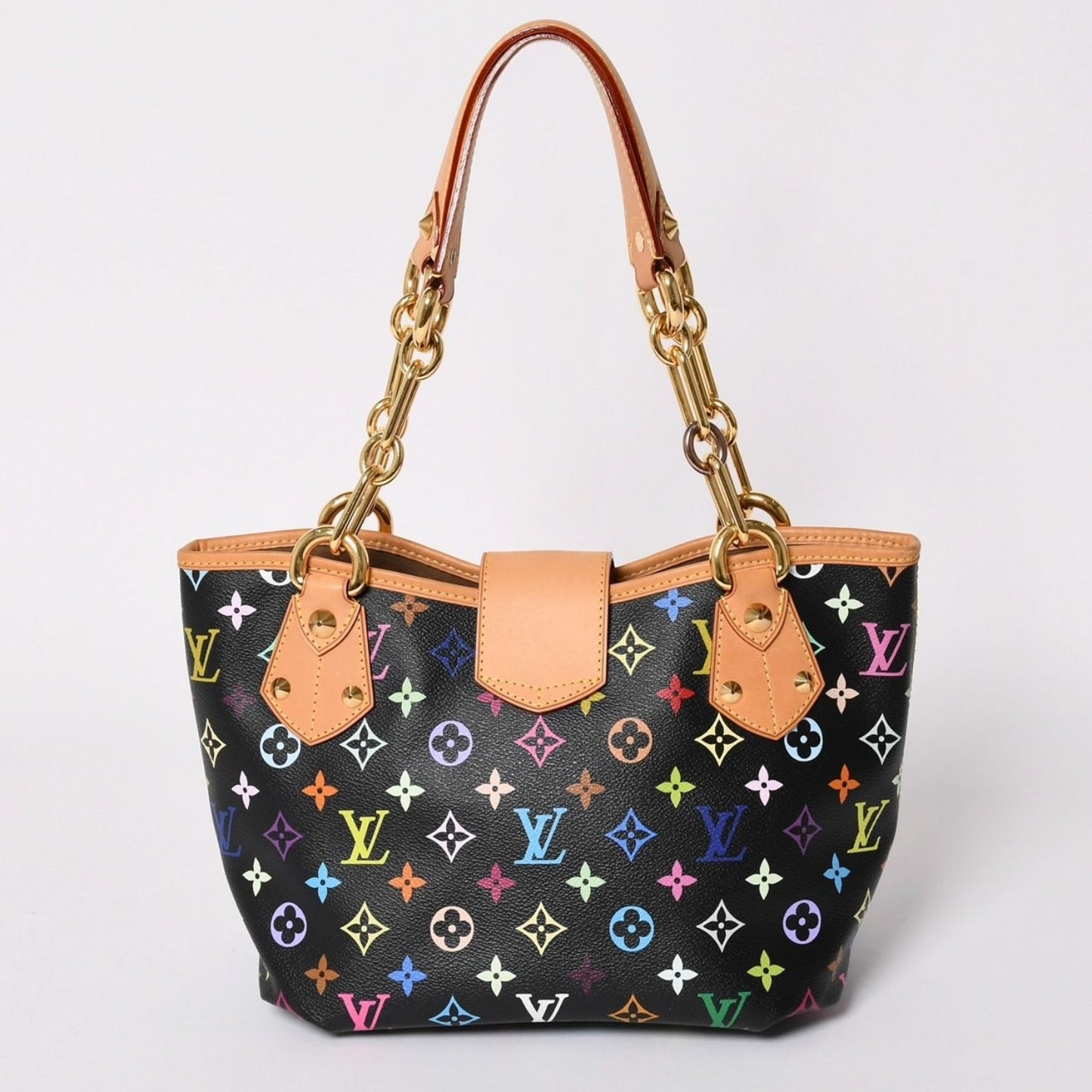 Louis Vuitton Takashi Murakami Monogram Multicolor Annie MM Shoulder Bag Noir — view 2