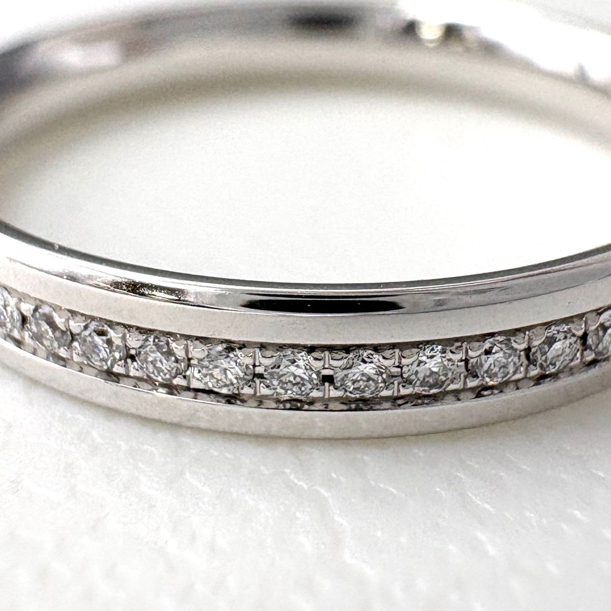 Tiffany & Co Metro Full Circle Ring Pave Diamond — view 3