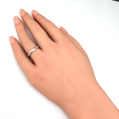 Tiffany & Co Metro Full Circle Ring Pave Diamond — view 4