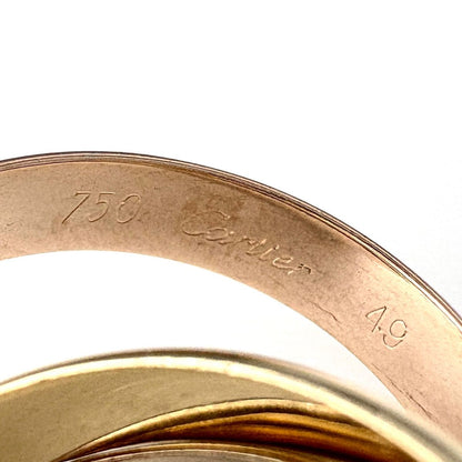 Cartier Trinity Ring YG Yellow Gold PG Pink WG White — view 6