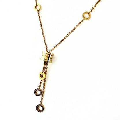 Bvlgari B-zero One Element Necklace YG Yellow Gold Pendant
