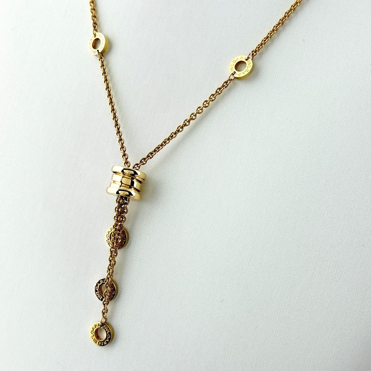Bvlgari B-zero One Element Necklace YG Yellow Gold Pendant — view 2