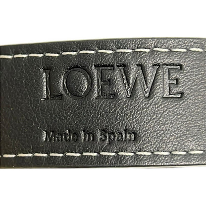 Loewe Tote Basket Beige Black Multi Leather — view 9