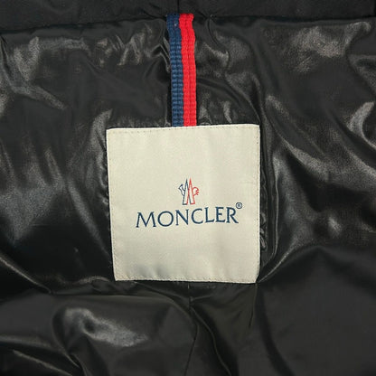 Moncler Down Coat 0 XS Phalangere Black Long Sleeve Fur Winter — view 3