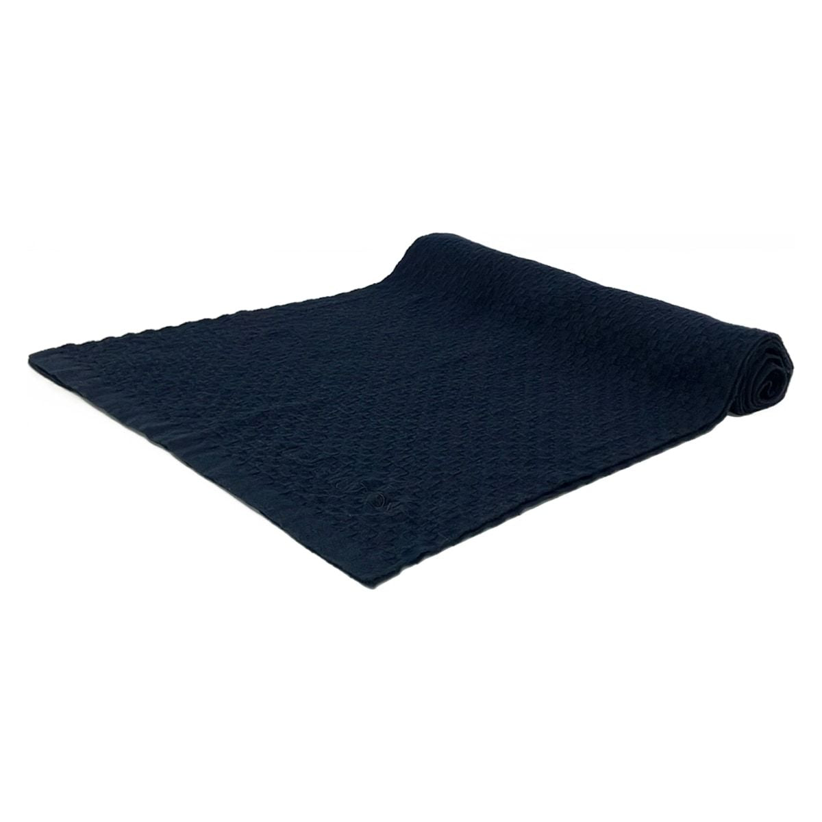 Louis Vuitton Scarf Dark Navy Cotton Cashmere