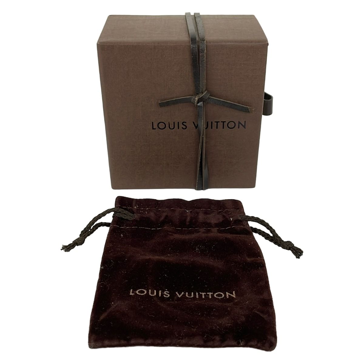 Louis Vuitton Bangle Calf Nanogram Pink Gold Bracelet — view 5