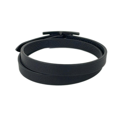 Hermes Bracelet Behapi Double Tour So Black 2024.04 — view 3