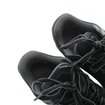 Louis Vuitton LV Trainer Line Sneakers Suede Leather Logo 6 Black — view 4