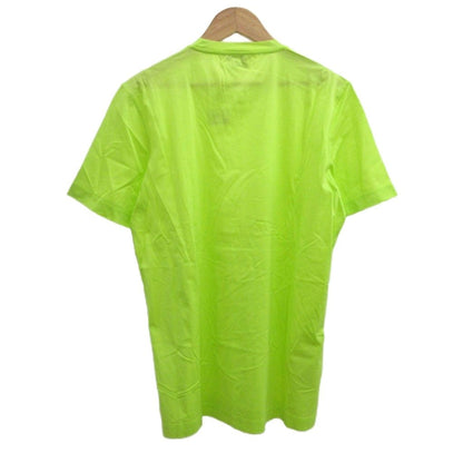 Hermes T-Shirt S Yellow Green Lime Round Neck Short Sleeve Top PP — view 2