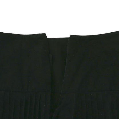 Dior Dot Pleated Plume Tulle Midi Skirt Long 38 S Black MW — view 4