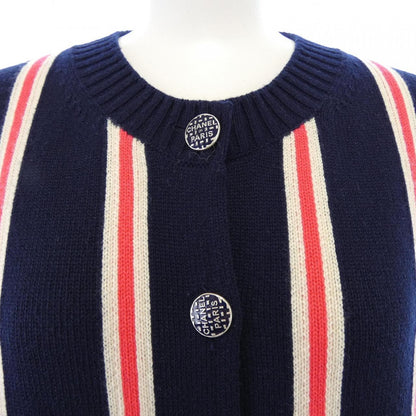 Chanel Cardigan Navy — view 6