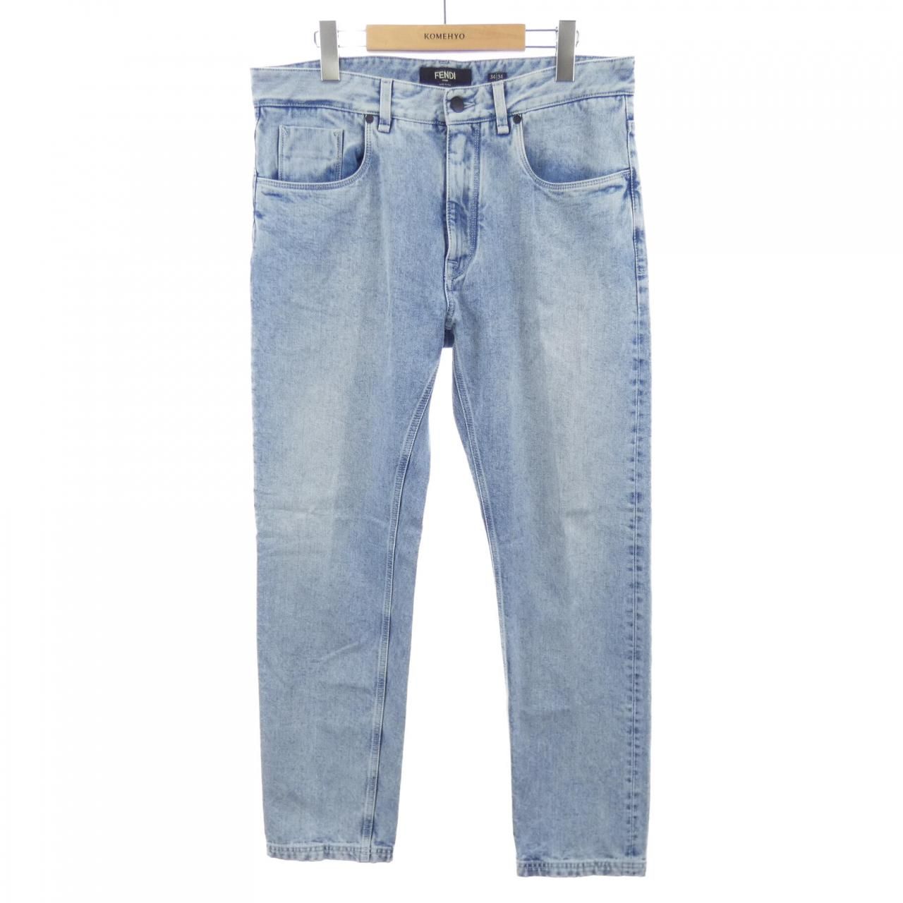 Fendi Aieu Jeans Blue