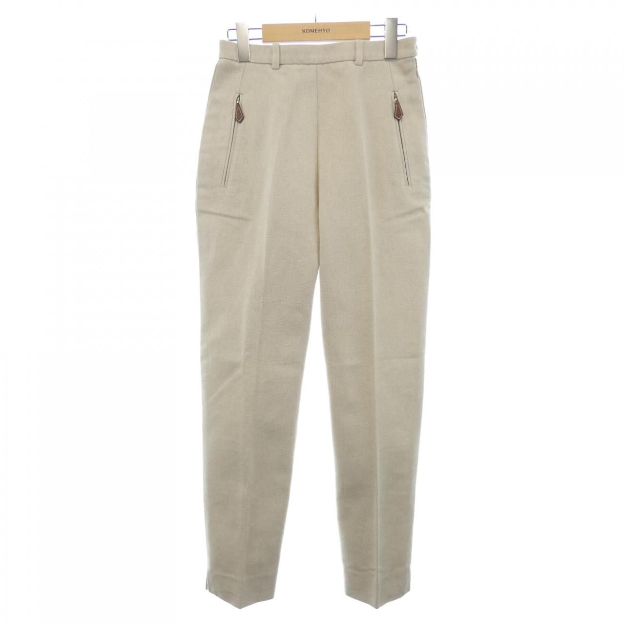 Hermes Vintage Pants Beige