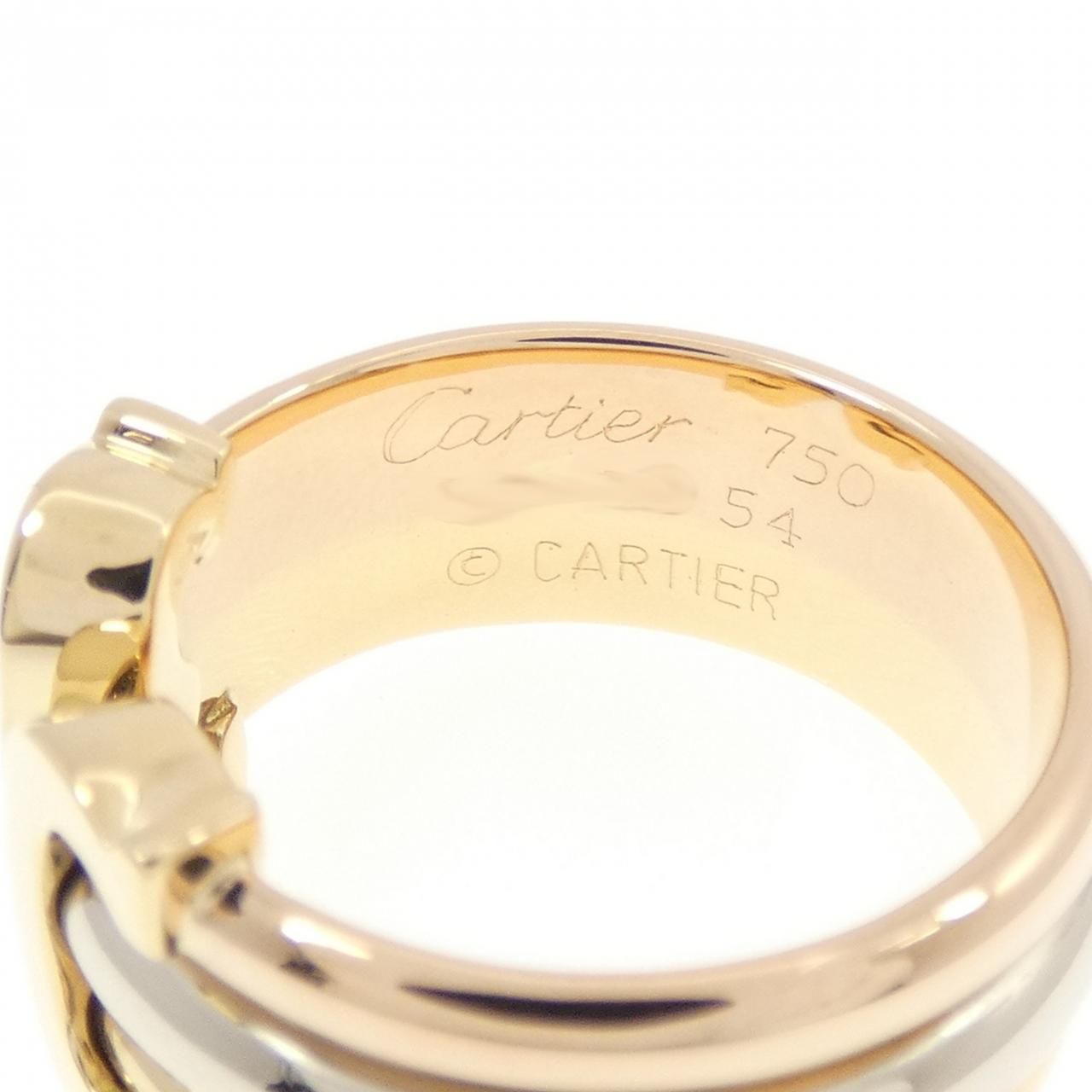 Cartier 2C Ring Gold — view 4