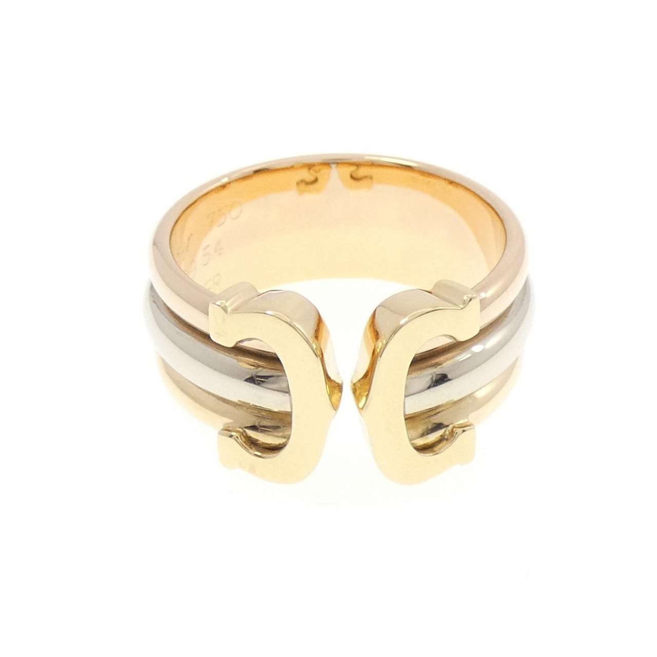 Cartier 2C Ring Gold — view 2