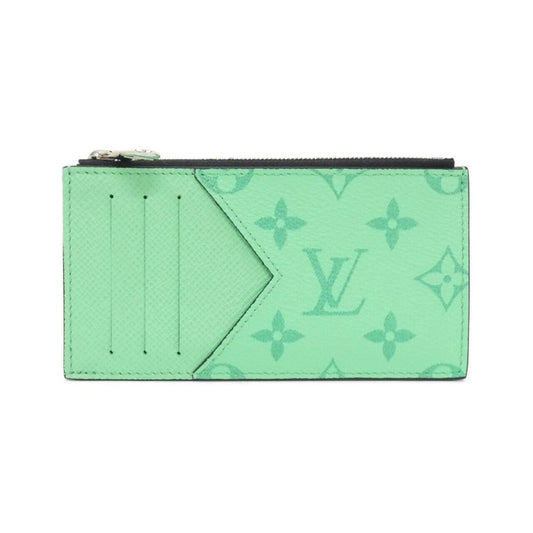 Louis Vuitton Taiga Llama Coin Card Holder Case